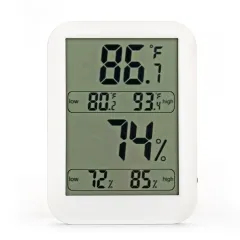 TH028 Digital LCD Hygrometer Thermometer for Home Use Indoor and Outdoor Temperature & Humidity Meter Household Instrument