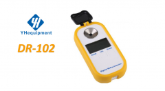 DR-102 Brix 0.0-95.0% Refractive Index :1.32183-1.53483nD Digital Refractometer